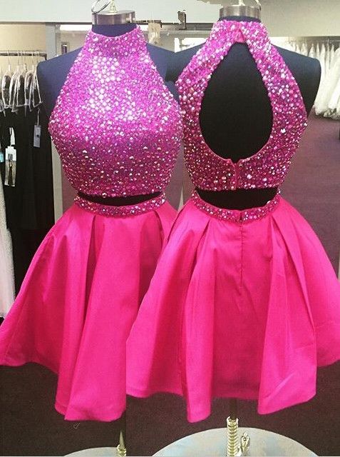 little pink dress party