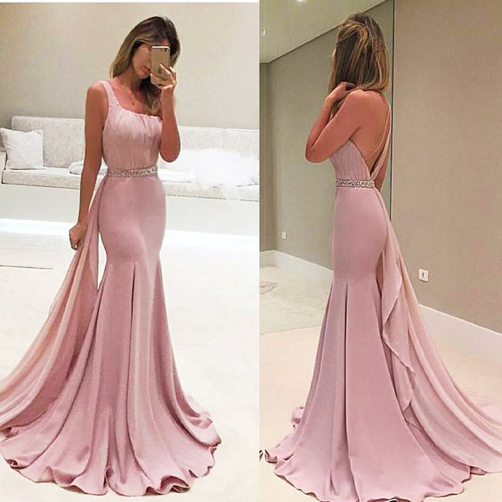 light pink elegant dresses